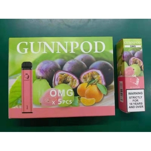 Gunnpod 2000+Puffs kertakäyttöinen vape -kynä